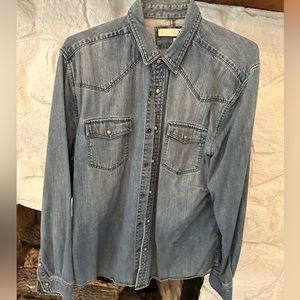 Cotton On - large denim shirt